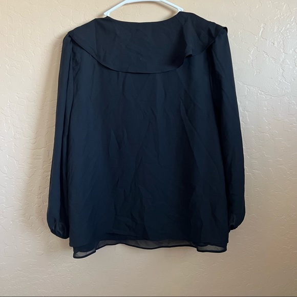 Zara Ruffle Blouse - Size M - Picture 2 of 5